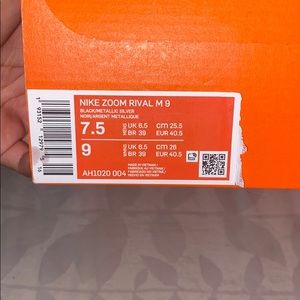 NIKE ZOOM RIVAL SPIKES